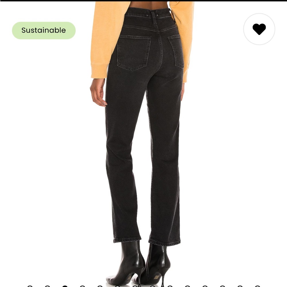 AGOLDE Pinch Waist High Rise Kick Flare in Panoramic